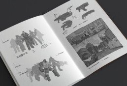 Epic Games Xbox Game Studios Gears of War 3 concept sketches