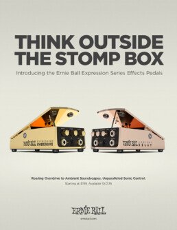 Ernie Ball Accessories Expression Pedals Ad