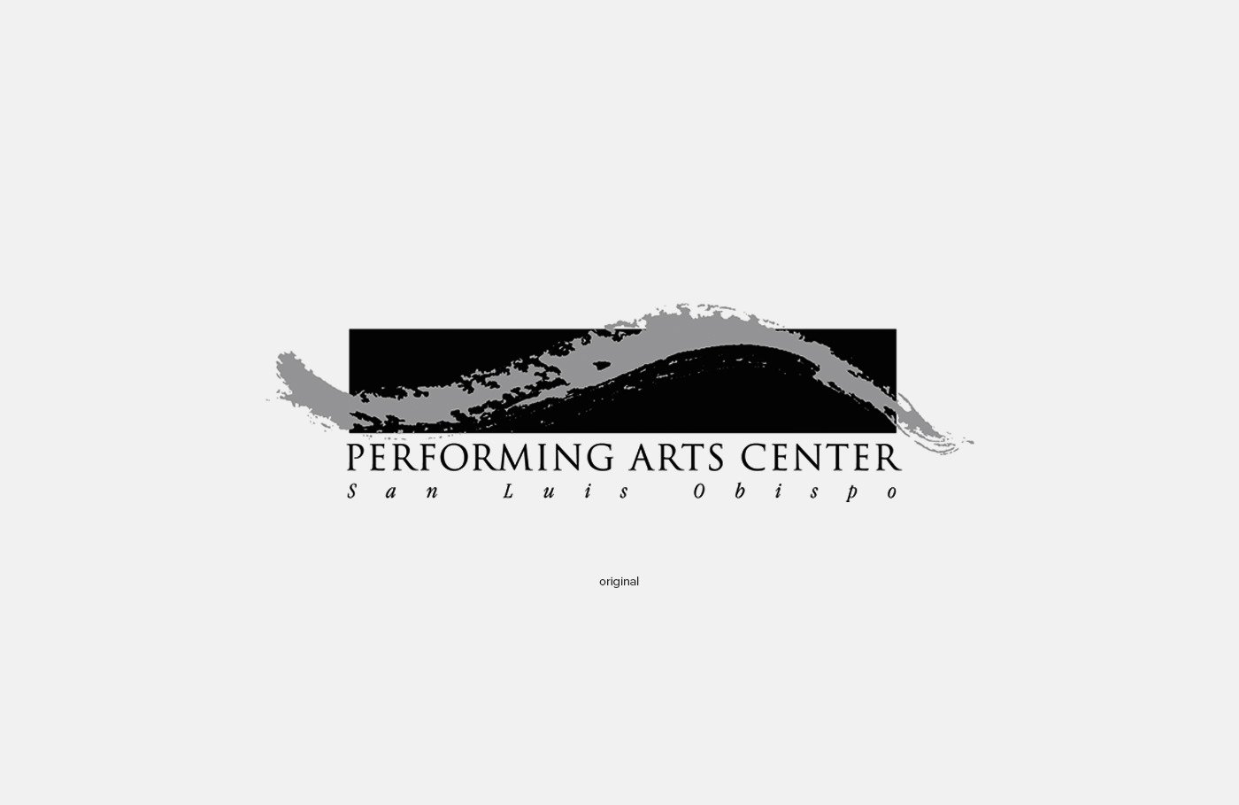 Performing Arts Center San Luis Obispo original logo