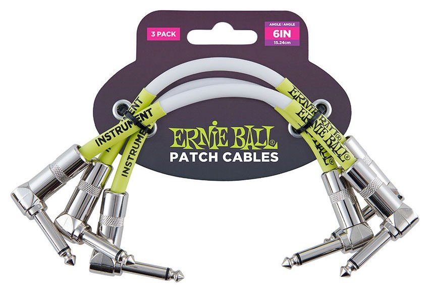 Ernie Ball Accessories patch cables packaging design