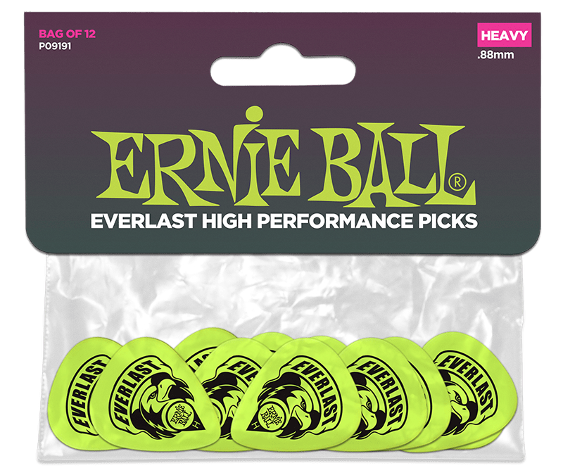 Ernie Ball Accessories EverLast Picks Packaging - Heavy
