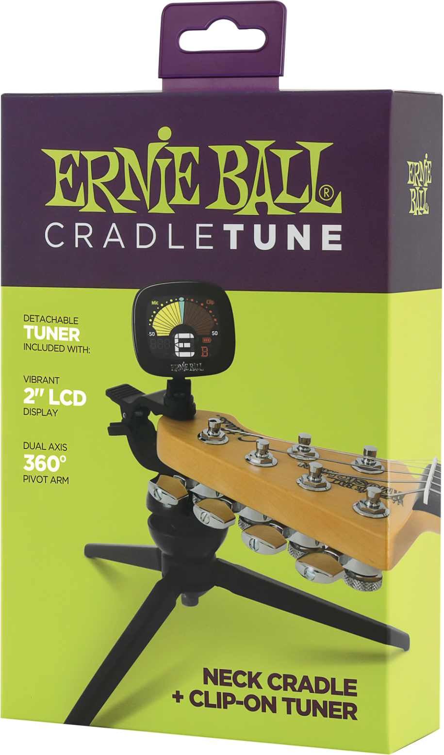 Ernie Ball Accessories CradleTune Packaging